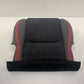 18-21 Subaru WRX STI Recaro Driver Left Front Lower Seat Cushion Black Red OEM