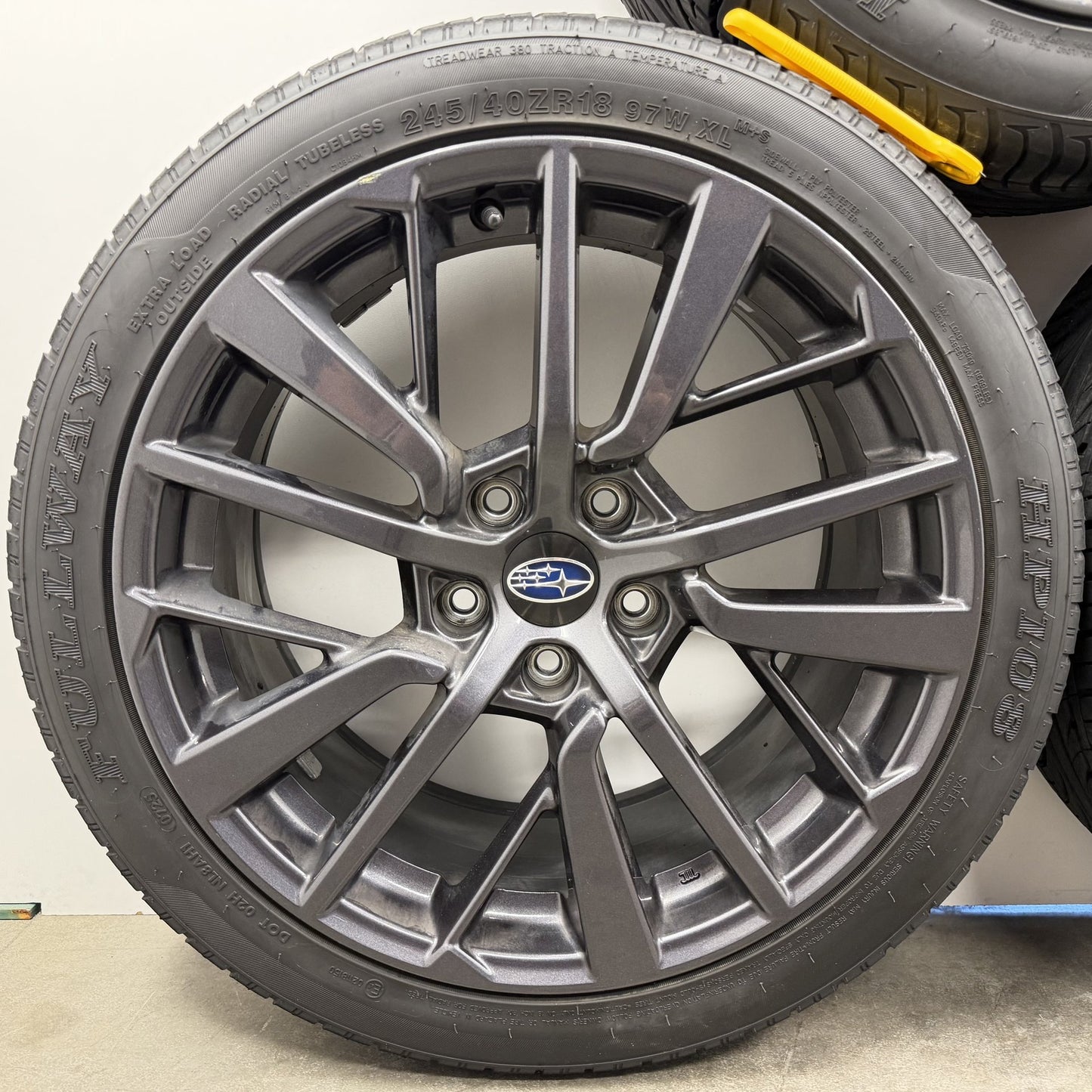 2022-2026 Subaru WRX Limited 18" Wheels Set Rims & Tires 28111VC040 Factory OEM