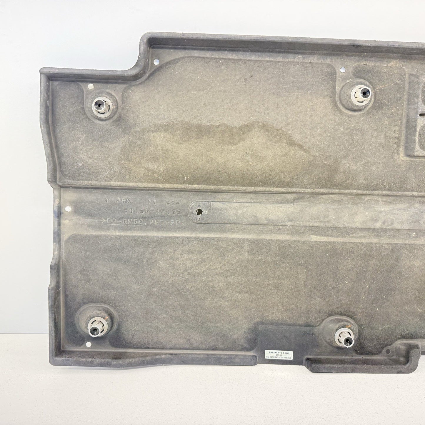 20-22 Toyota Prius Prime Left Under Body Splash Guard Shield Cover Panel OEM