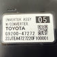 17-22 Toyota Prius Prime Hybrid Inverter Assembly With Converter G9200-47272 OEM