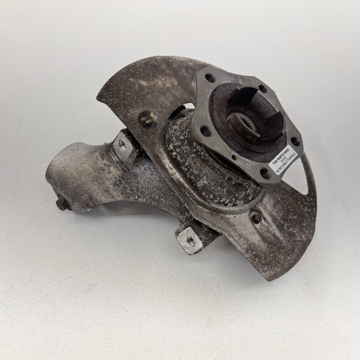 06-12 Porsche 911 997 Carrera 4S Right Front Knuckle Hub W/ Control Arm Set OEM