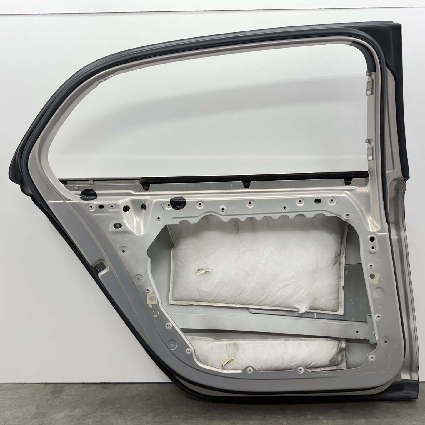 2014-2018 Bentley Flying Spur Driver Left Rear Door Shell Extreme Silver OEM