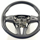 16-17 Infiniti Q50 Steering Wheel W/ Lane Keep Distance Assist Leather Black OEM