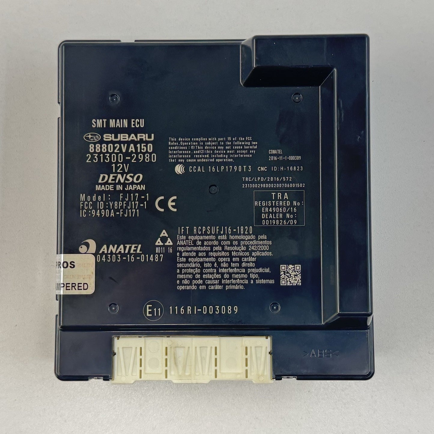 20-21 Subaru WRX STI Anti Theft Locking Module Keyless Entry Module OEM