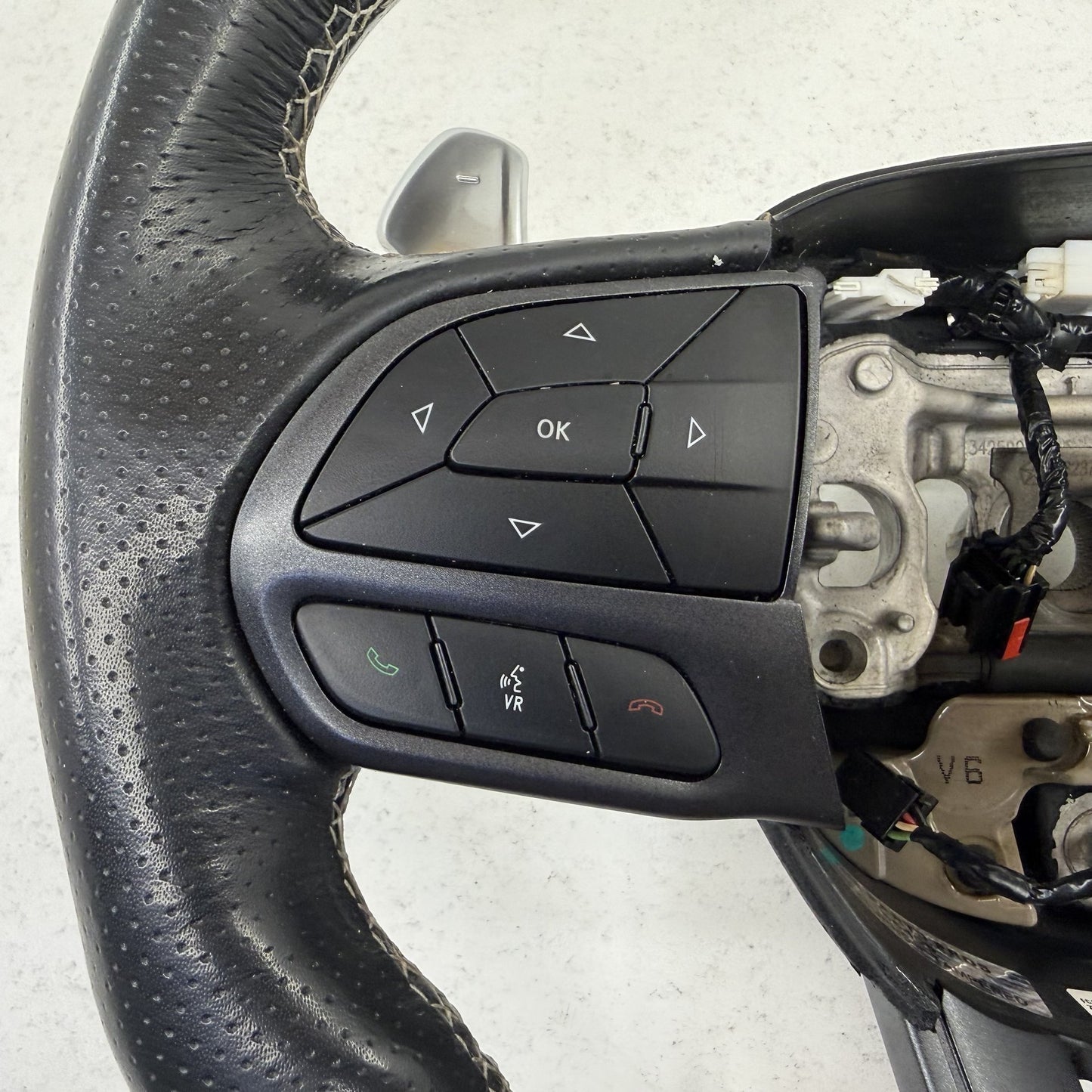 2018-2024 Dodge Durango SRT 392 Flat Bottom Steering Wheel Leather Black OEM