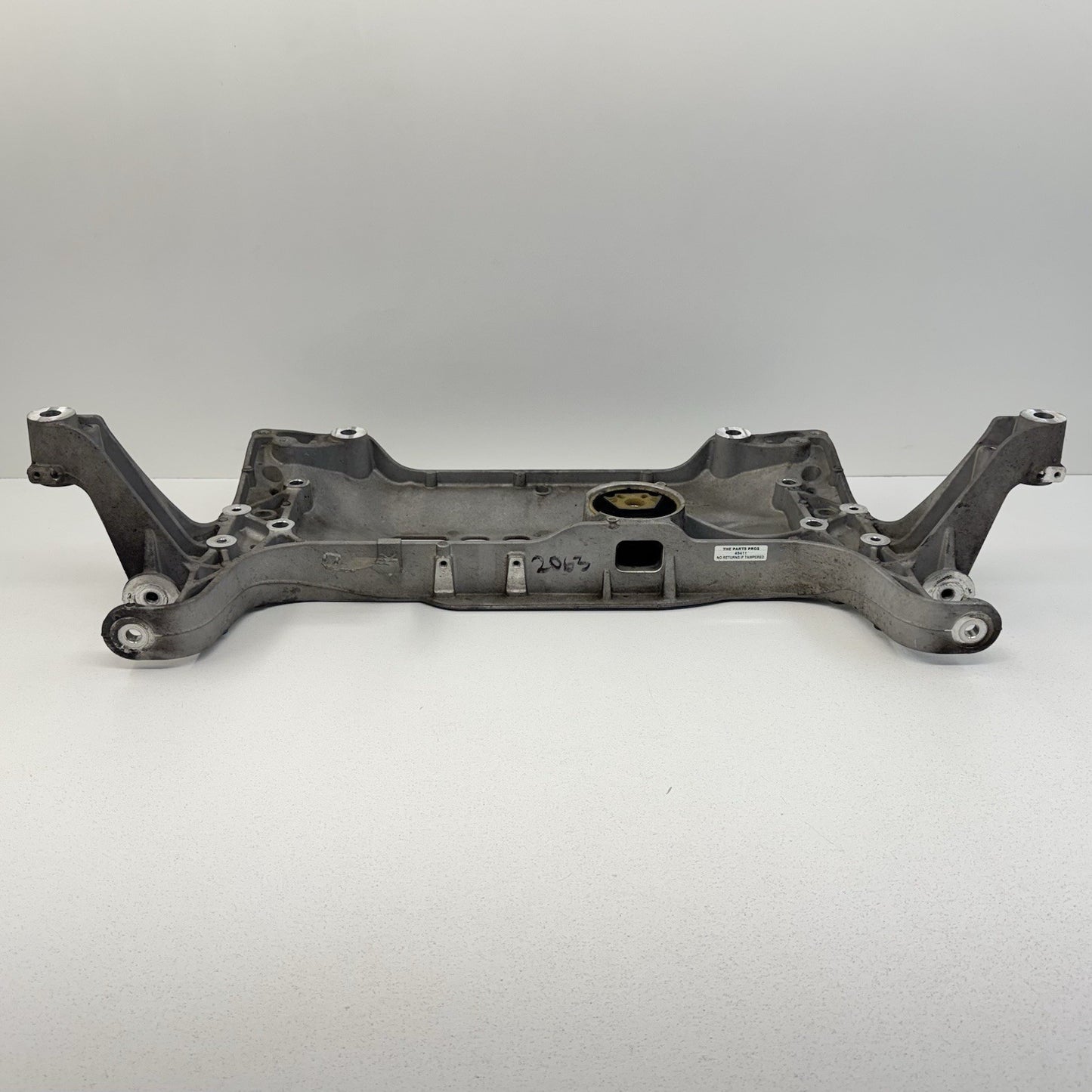 08-15 Audi TT Aluminum Front Axle Engine Cradle Subframe 3C0199369H OEM