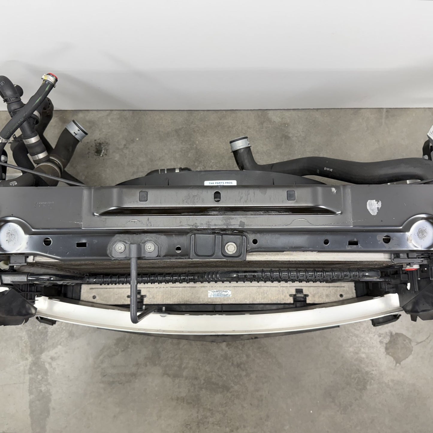 2012-2014 Mercedes C250 W204 Radiator Support Cooling Pack Rebar Assembly OEM