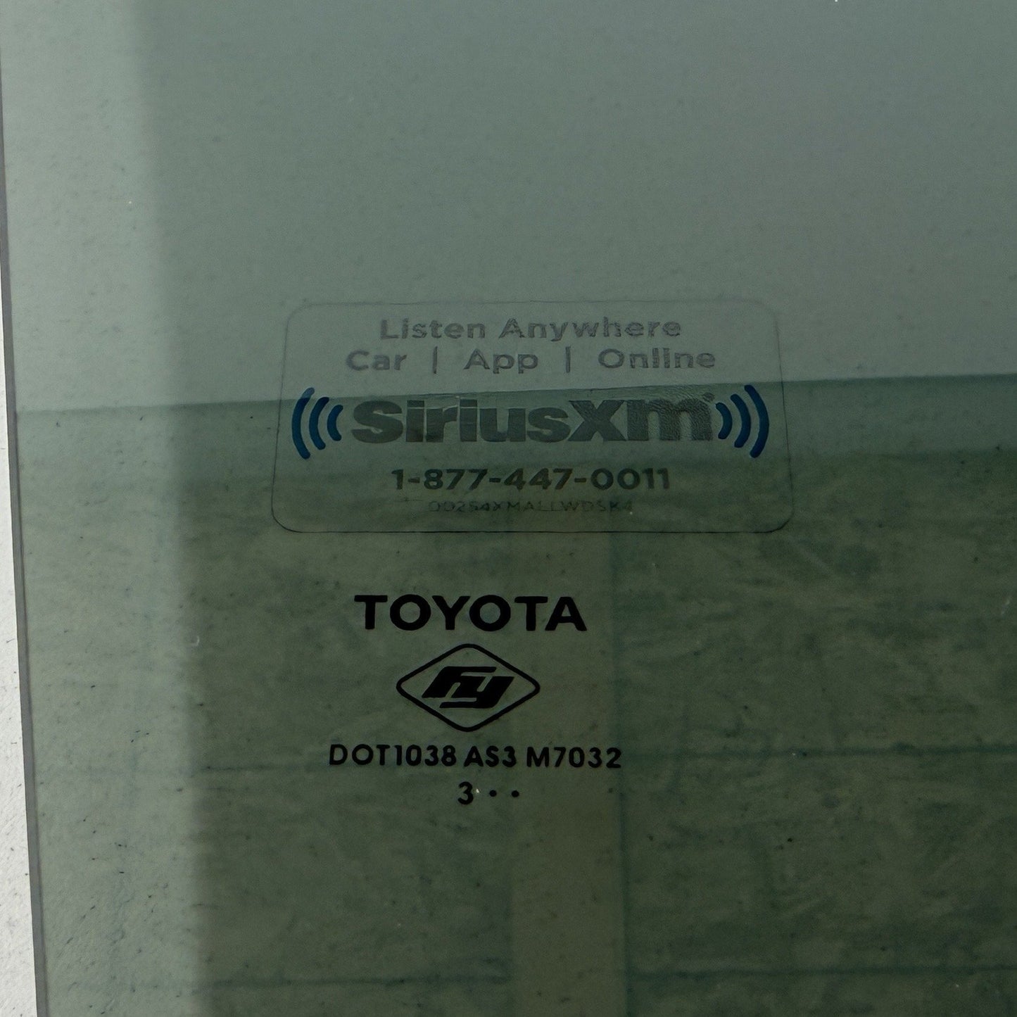 2019-2025 Toyota RAV4 Passenger Right Rear Door Glass Window OEM