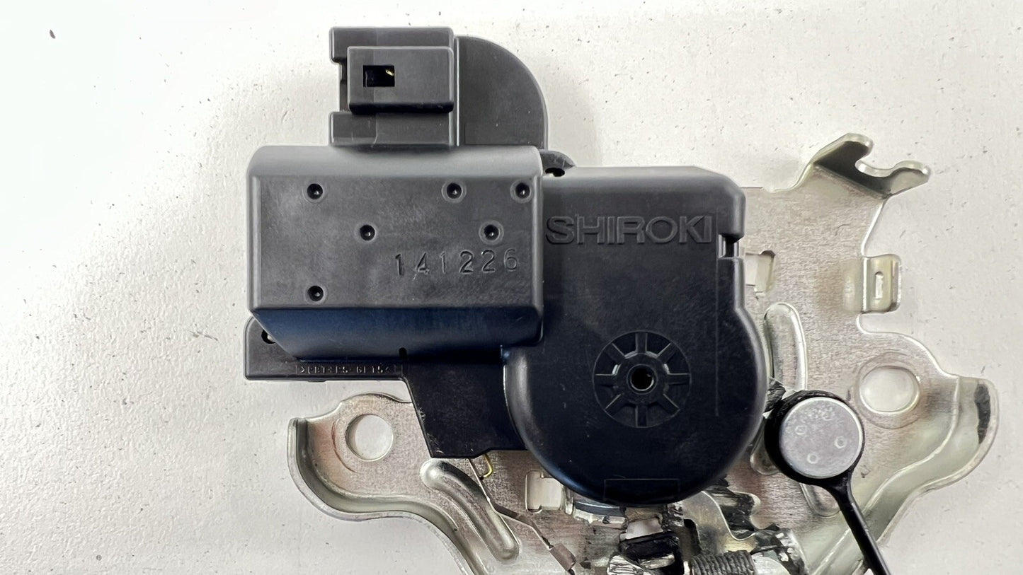 14-20 INFINITI Q50 REAR TRUNK LATCH LOCK ACTUATOR PULL RELEASE LEVER OEM