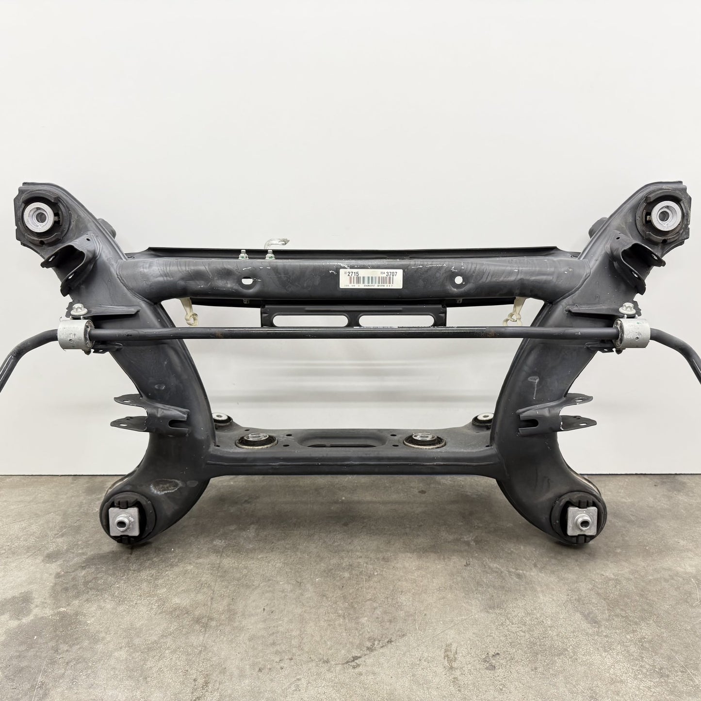 2008-2014 Mercedes C250 W204 Rear Subframe Crossmember Cradle 2043503707 OEM