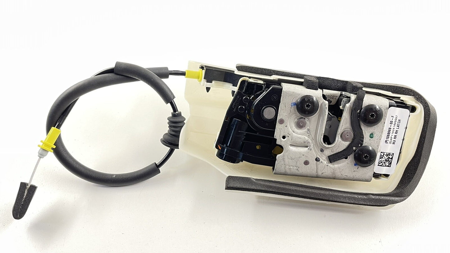 17-21 TESLA MODEL 3 RIGHT REAR DOOR LOCK LATCH ACTUATOR 1068969-00-F OEM