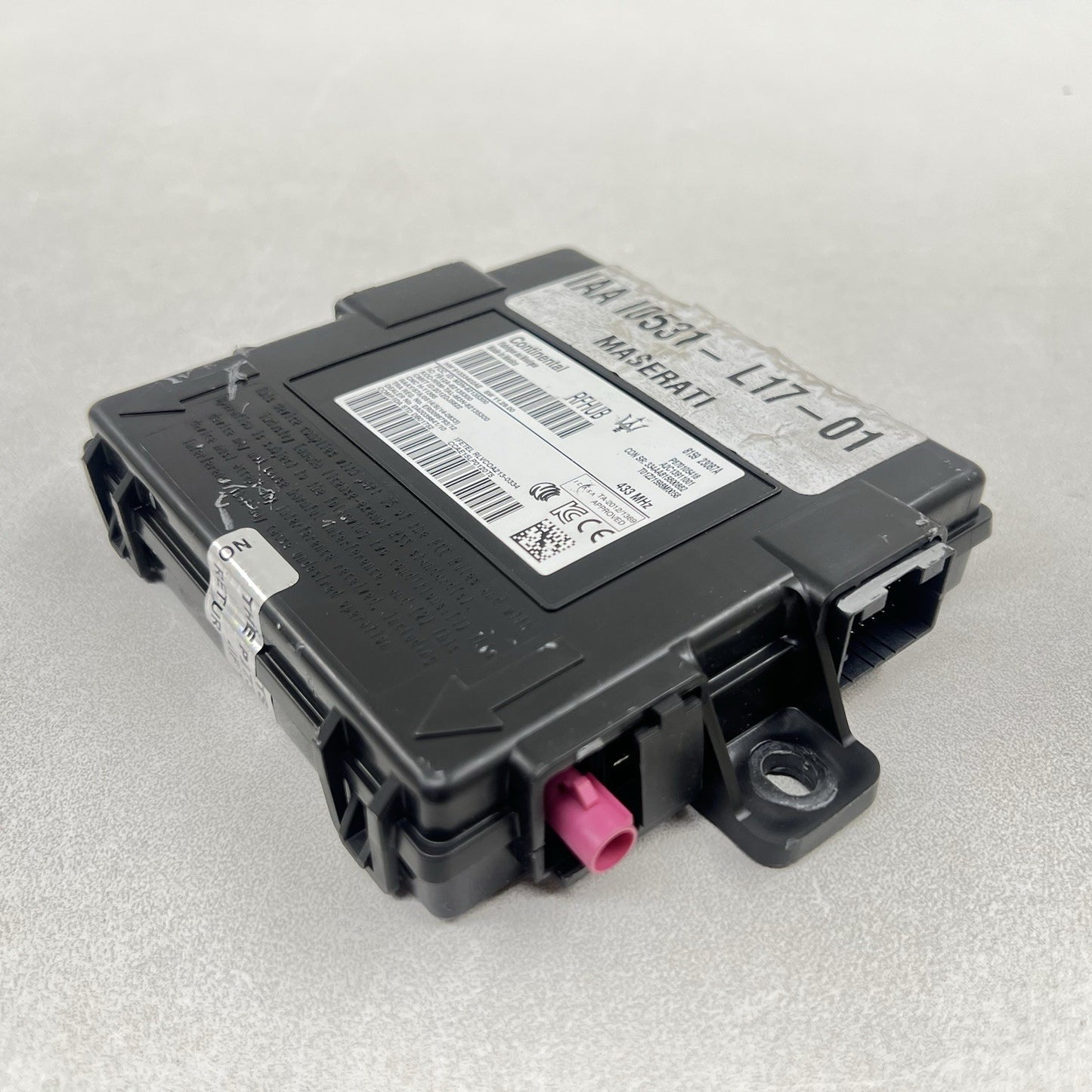 2019 MASERATI GHIBLI ENGINE CONTROL MODULE ECU BODY MODULE RF HUB W/ KEY SET OEM