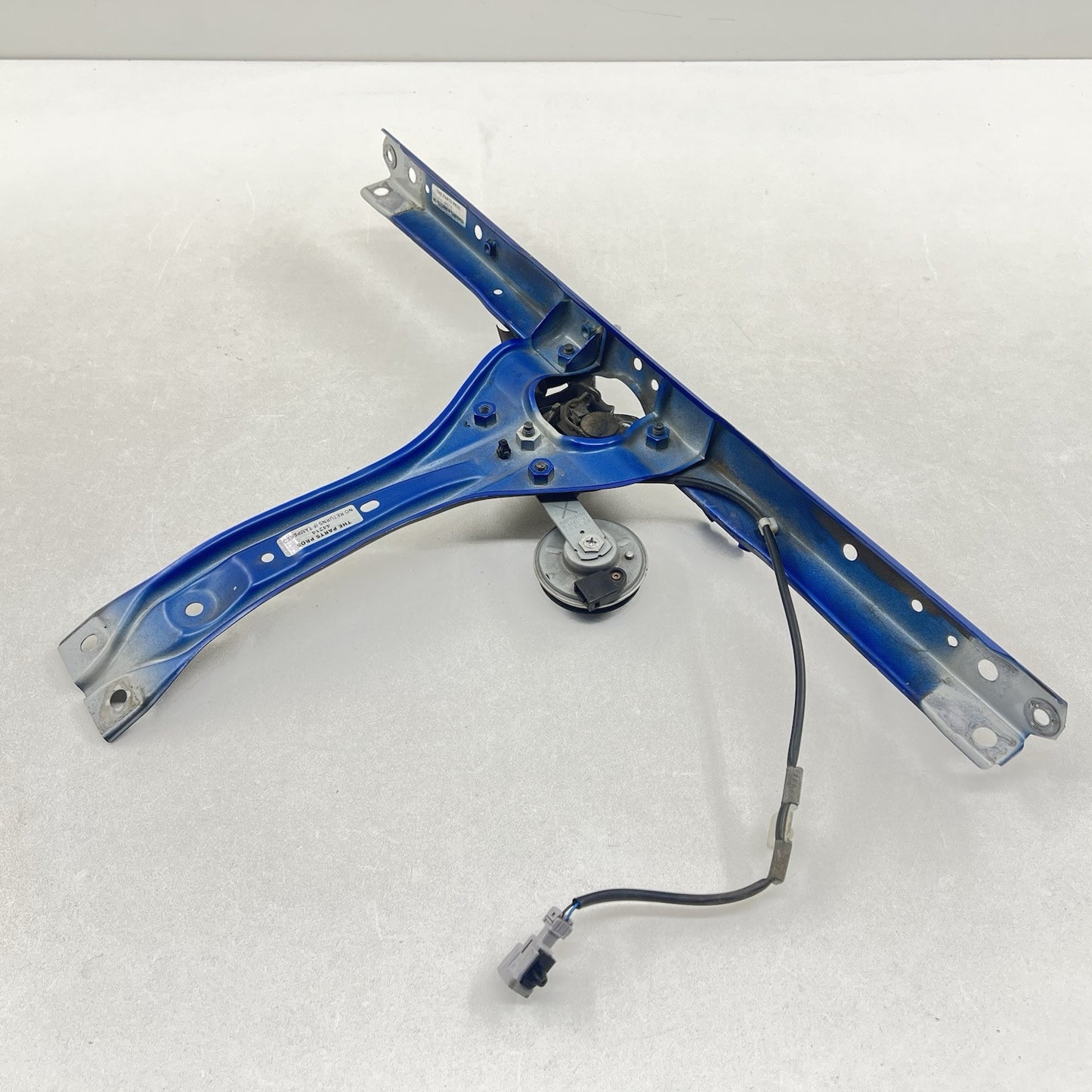 18-21 SUBARU WRX OR STI RADIATOR SUPPORT TIE BAR WITH HOOD LOCK LATCH OEM