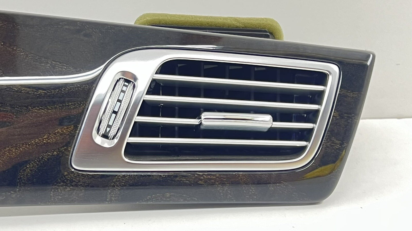 12-18 MERCEDES BENZ FRONT DASH BOARD DASHBOARD TRIM PANEL W/ AIR VENTS PAIR OEM