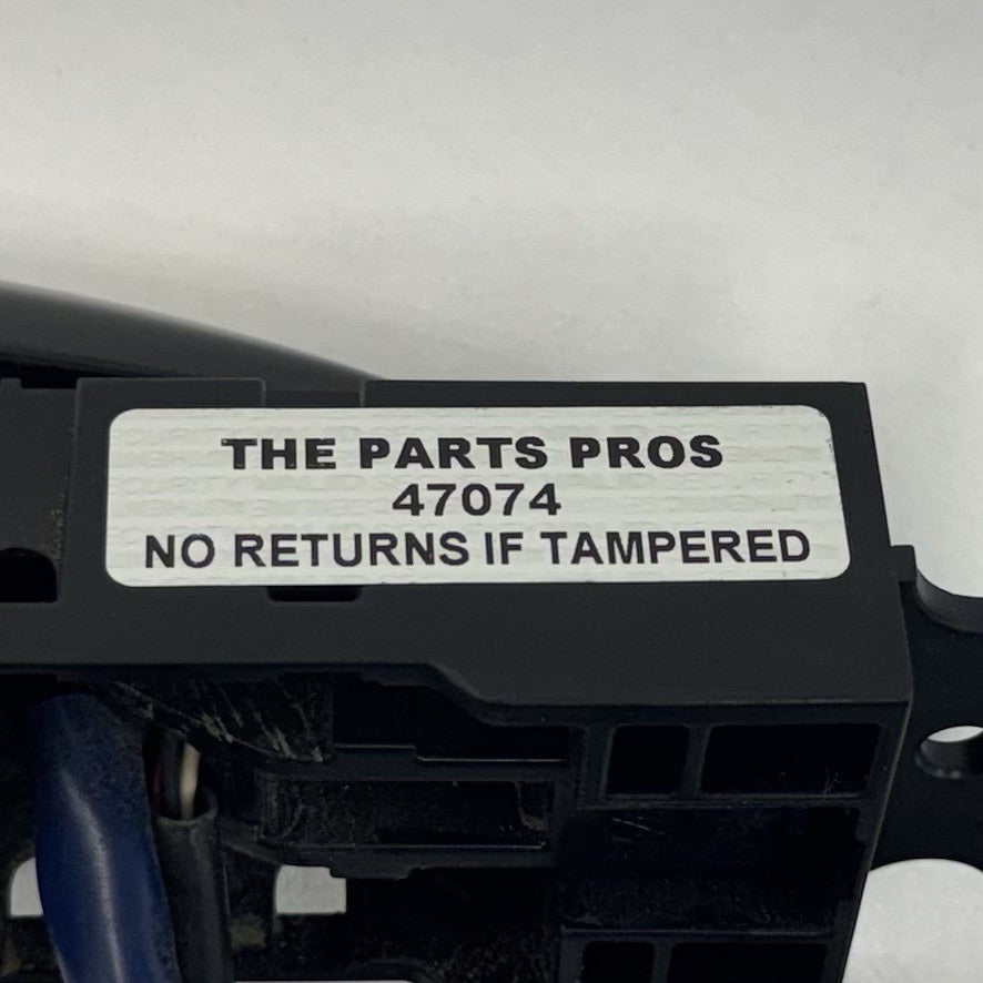 17-22 Infiniti Q60 Passenger Right Exterior Door Handle Midnight Black OEM