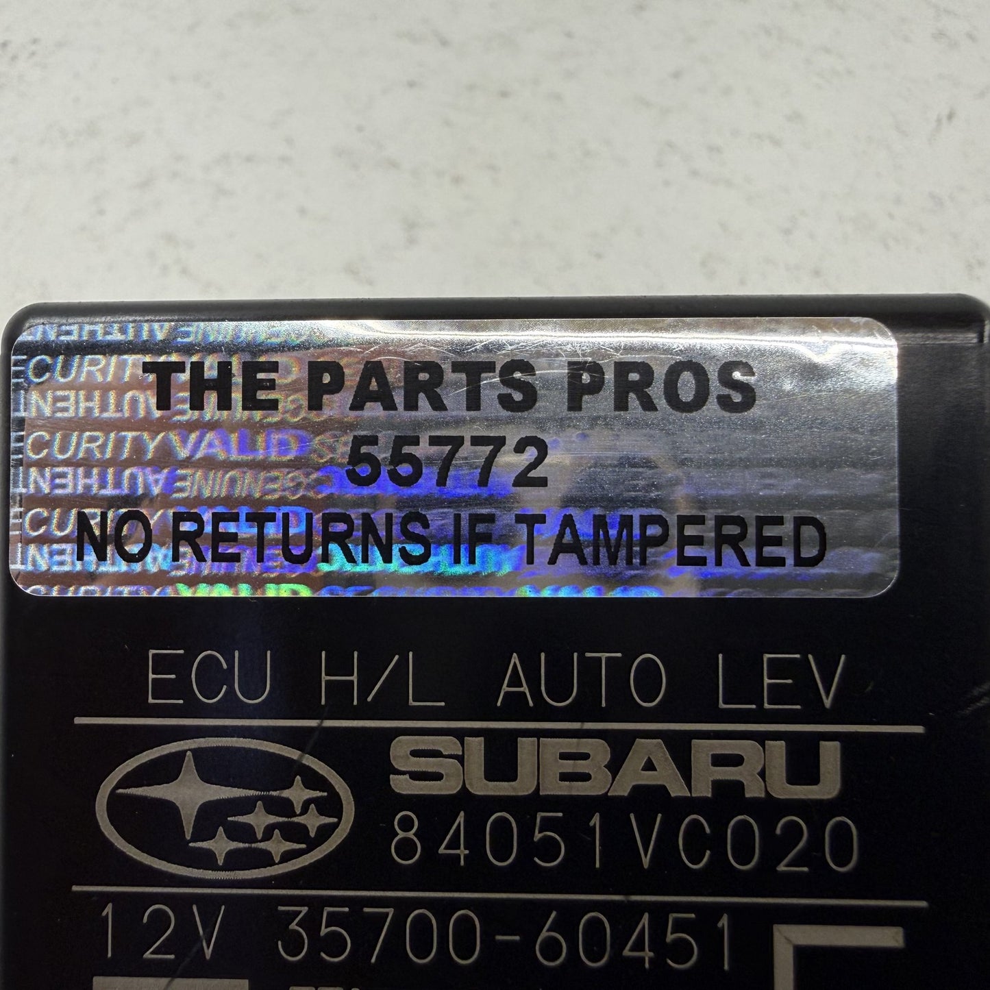 2022-2023 Subaru WRX Headlight Auto Leveling Control Module 84051VC020 OEM