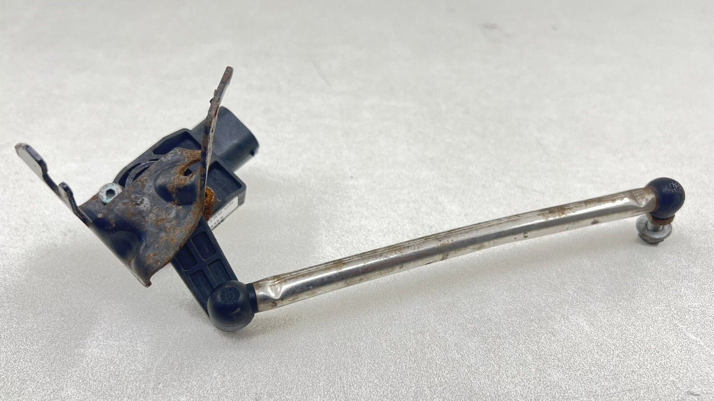 10-16 PORSCHE PANAMERA LEFT REAR HEADLIGHT HEIGHT SUSPENSION LEVEL SENSOR OEM