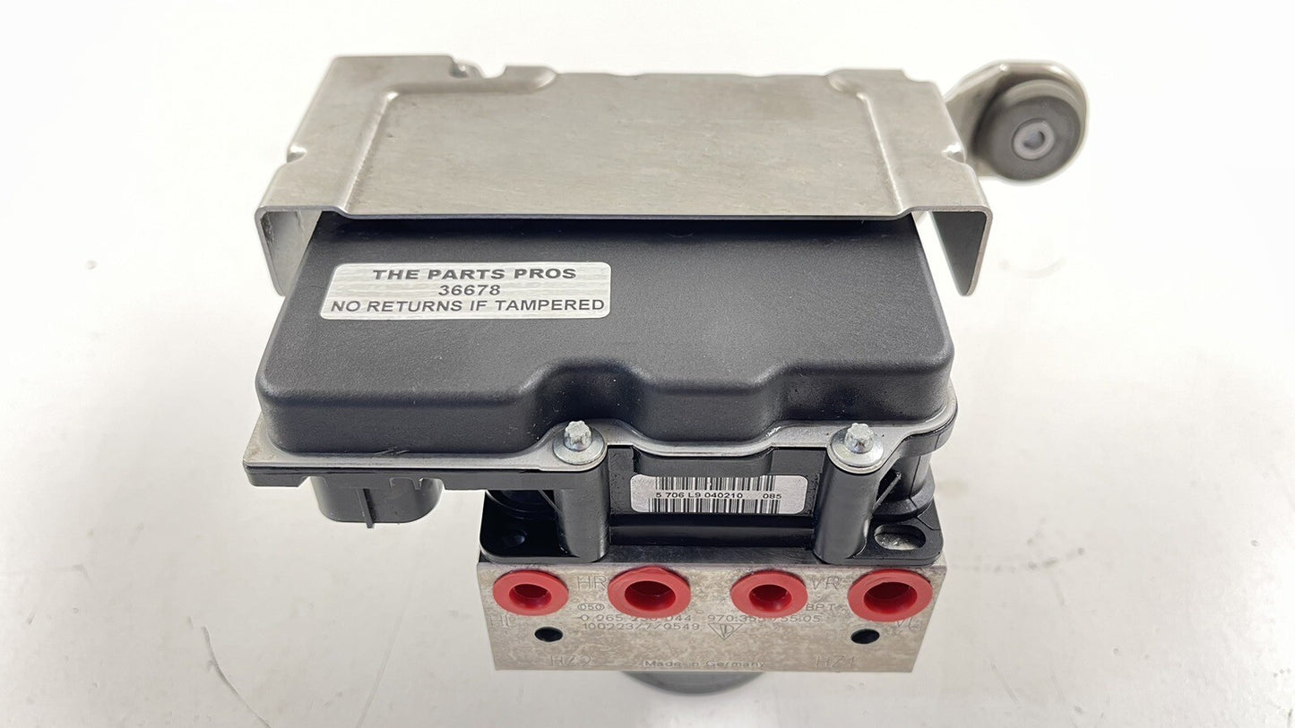 10-13 PORSCHE PANAMERA ABS PUMP ANTI BRAKE LOCK PUMP MODULE 97035575505 OEM