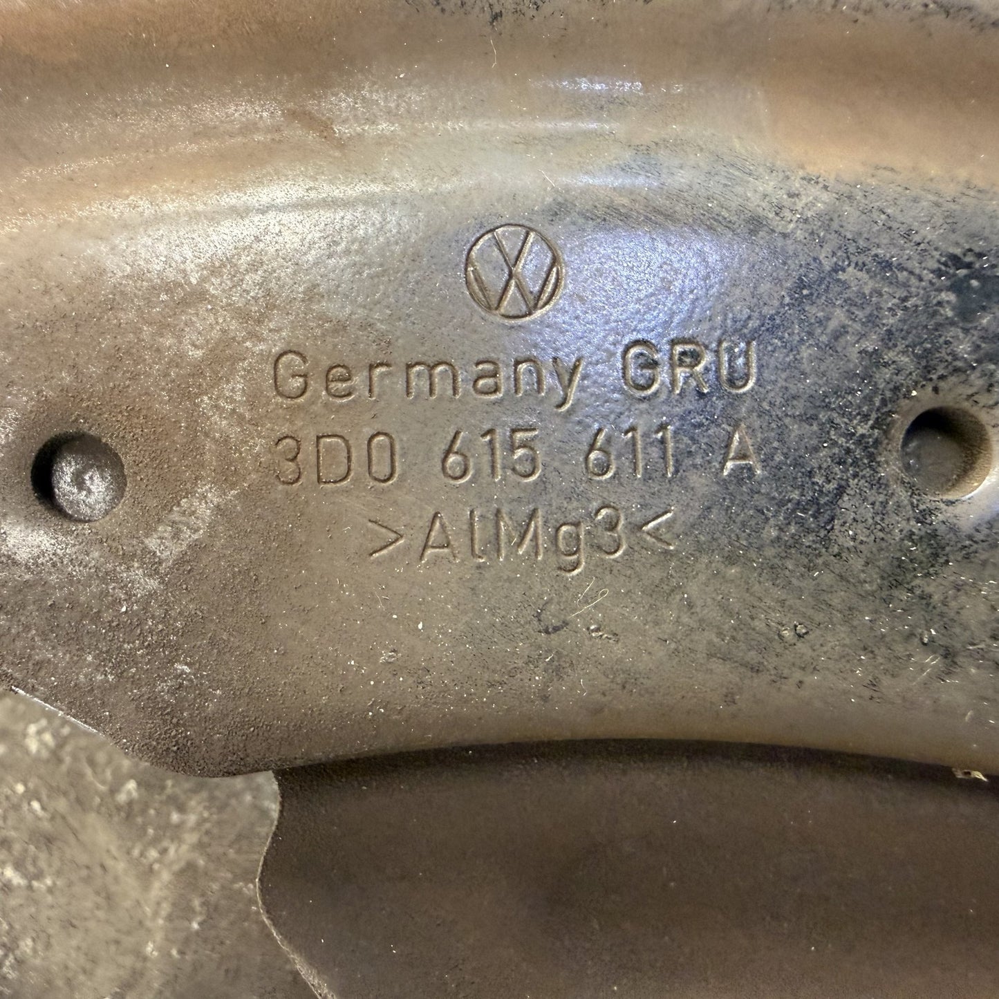 14-18 Bentley Flying Spur Left Rear Knuckle Hub Control Arm Suspension Set OEM
