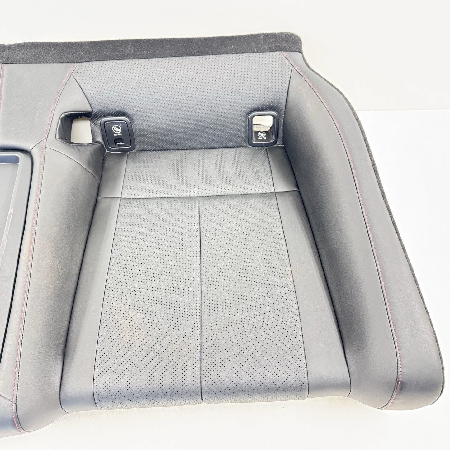 17-22 Infiniti Q60 Red Sport Rear Seat Set Upper And Lower Cushion OEM