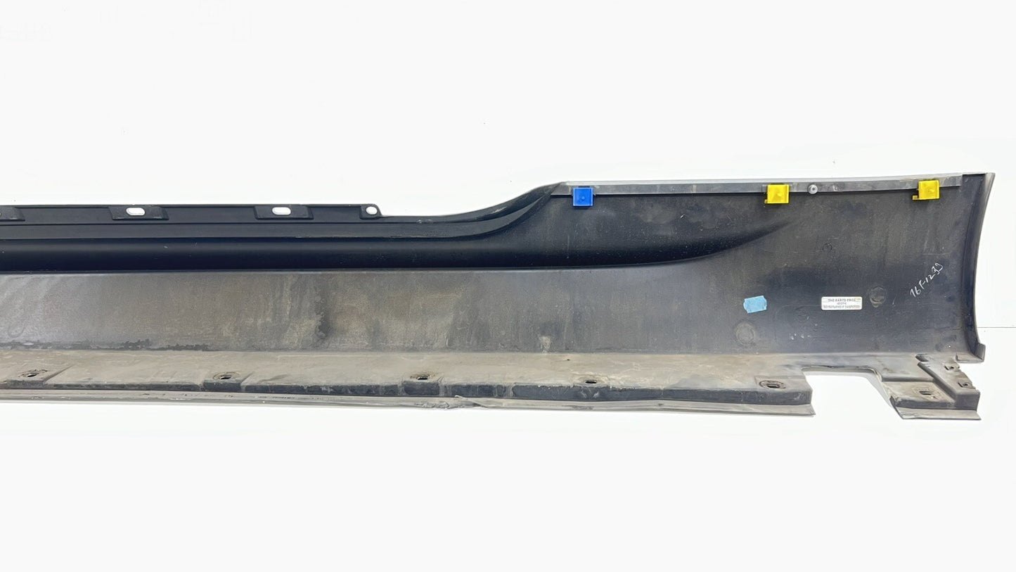 06-10 BMW M6 E63 E64 PASSENGER RIGHT SIDE SKIRT ROCKER PANEL COVER TRIM OEM