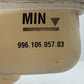 01-12 Porsche 911 996 997 Coolant Reservoir Overflow Expansion Tank Bottle OEM