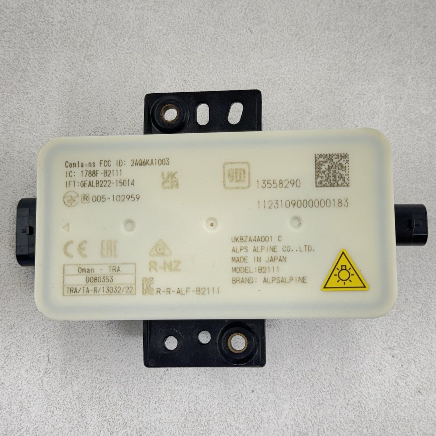 22-25 CADILLAC CT5 V BLACKWING HANDS FREE TRUNK OPEN CLOSE MODULE 13558290 OEM