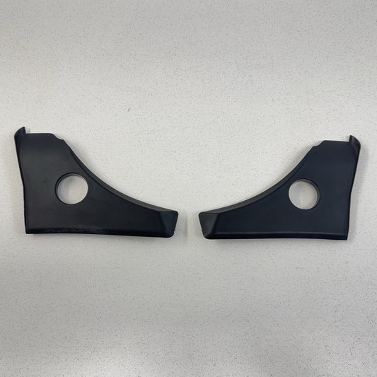 08-15 Audi TT Rear Bumper Upper Cover Trim Pair Left & Right OEM