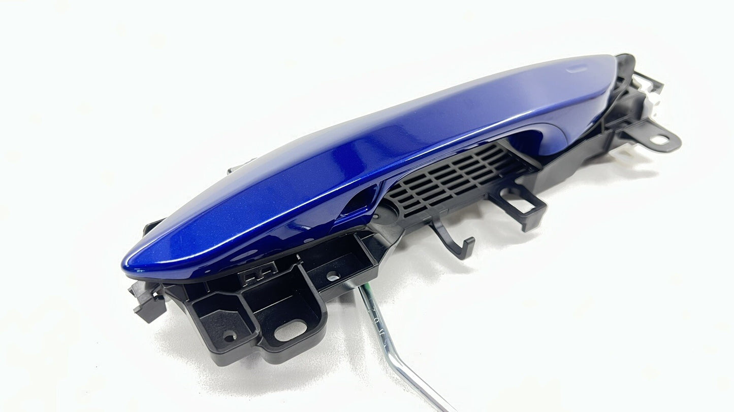 15-19 LEXUS RC F PASSENGER RIGHT EXTERIOR DOOR HANDLE ASSEMBLY BLUE OEM