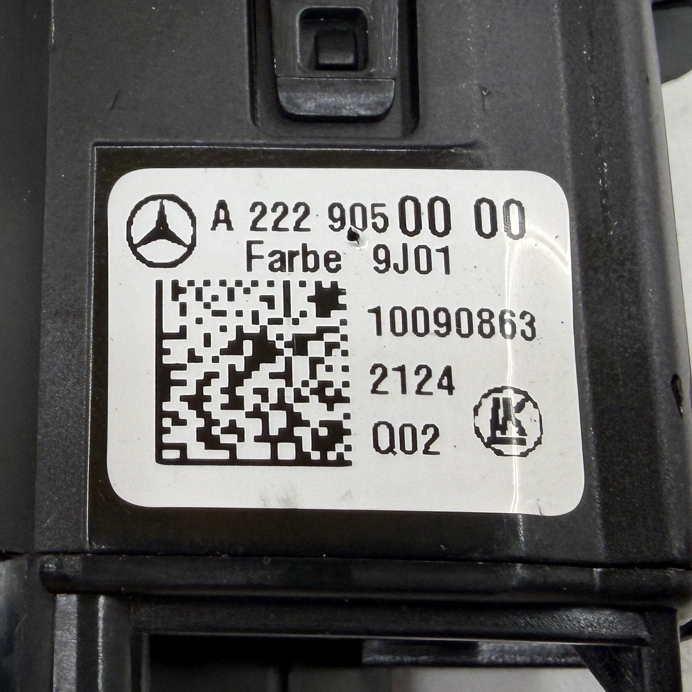 2014-2017 Mercedes-Benz S550 S63 W222 Headlight Lamp Control Switch OEM