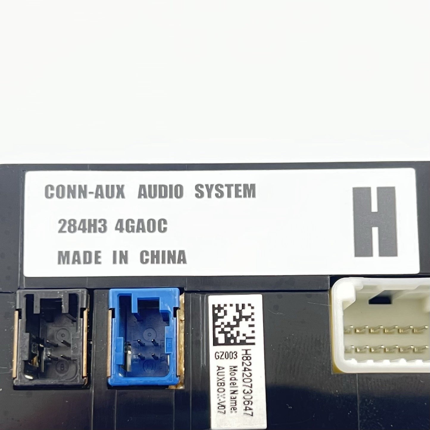 16-22 INFINITI Q50 DUAL USB PORT AUDIO VIDEO INPUT JACK MODULE 284H3 4GA0C OEM