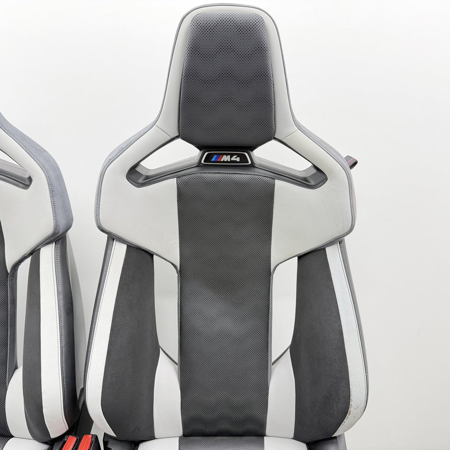 2021-2026 BMW M3 M4 G80 G82 Front Carbon Fiber Bucket Seat Pair Silverstone OEM