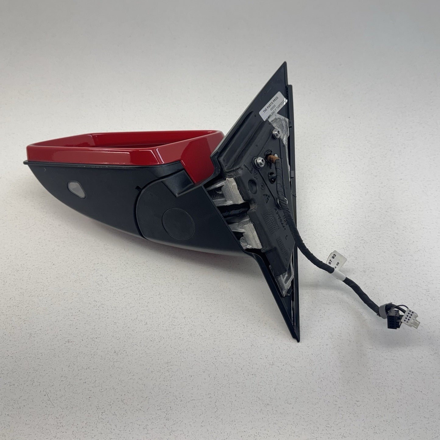 12-14 Mercedes W204 C250 Driver Left Door Mirror Side View Mars Red OEM