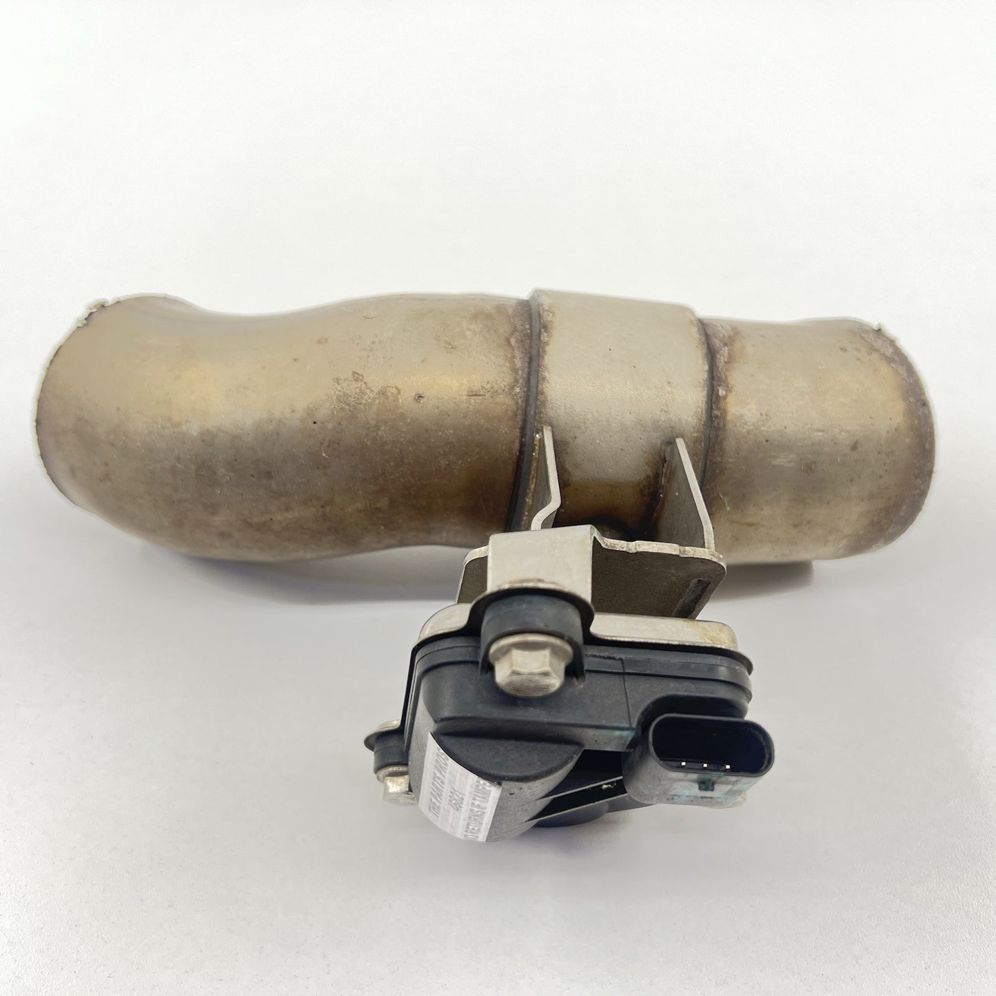 16-21 BMW M2 F87 Exhaust Muffler Cuts With Valve Actuator Pair OEM