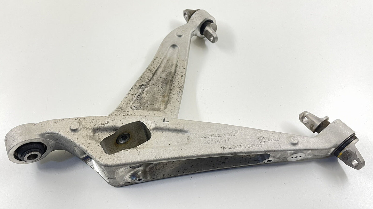 15-17 MCLAREN 650S DRIVER LEFT REAR LOWER CONTROL ARM 11B0071CP OEM