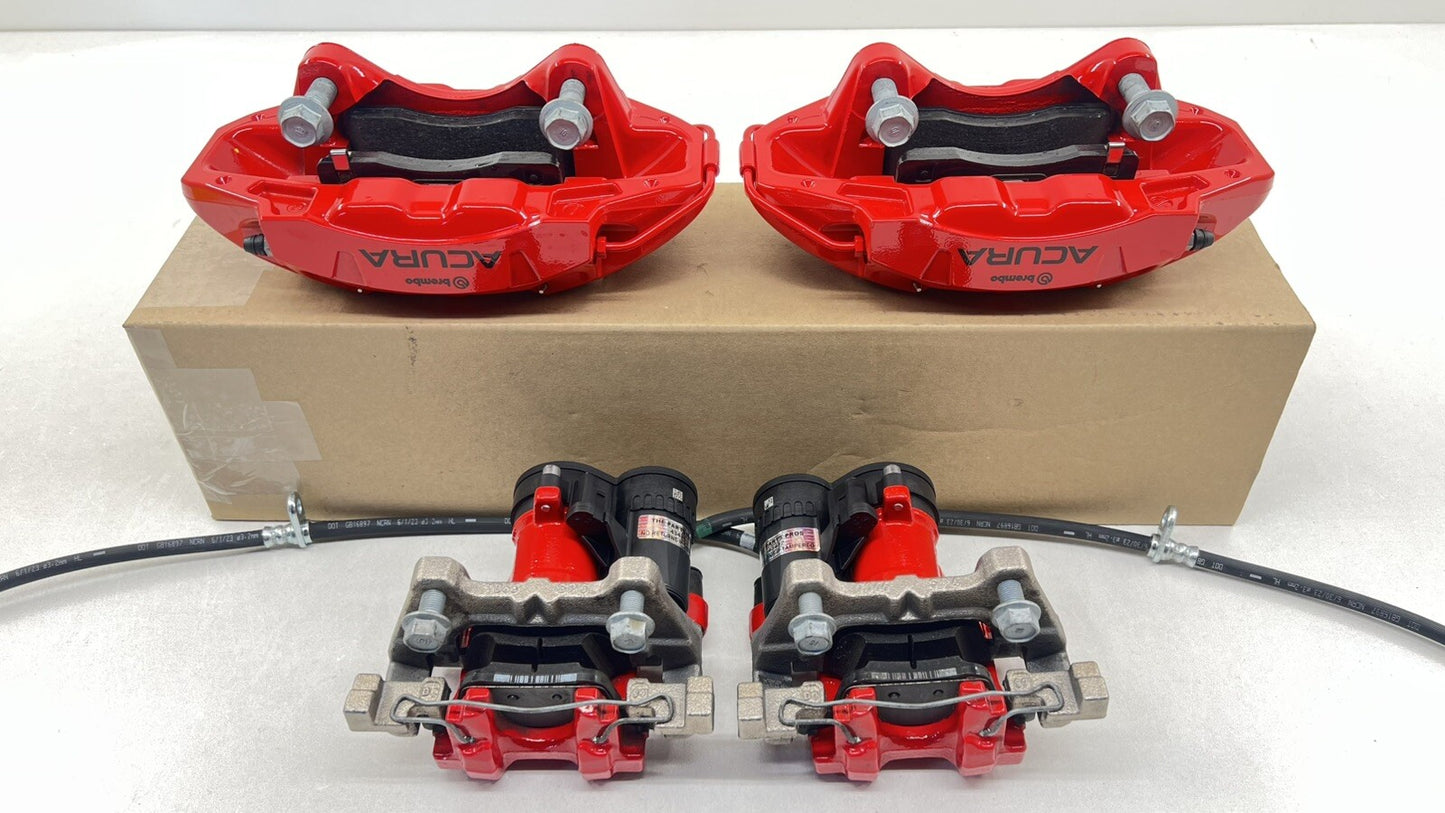 24-26 Acura Integra Type S Brembo Brake Caliper Set Front & Rear With Rotors OEM