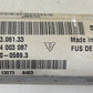 10-16 PORSCHE PANAMERA LEFT AND RIGHT REAR SHOCK ABSORBER SUSPENSION PAIR OEM