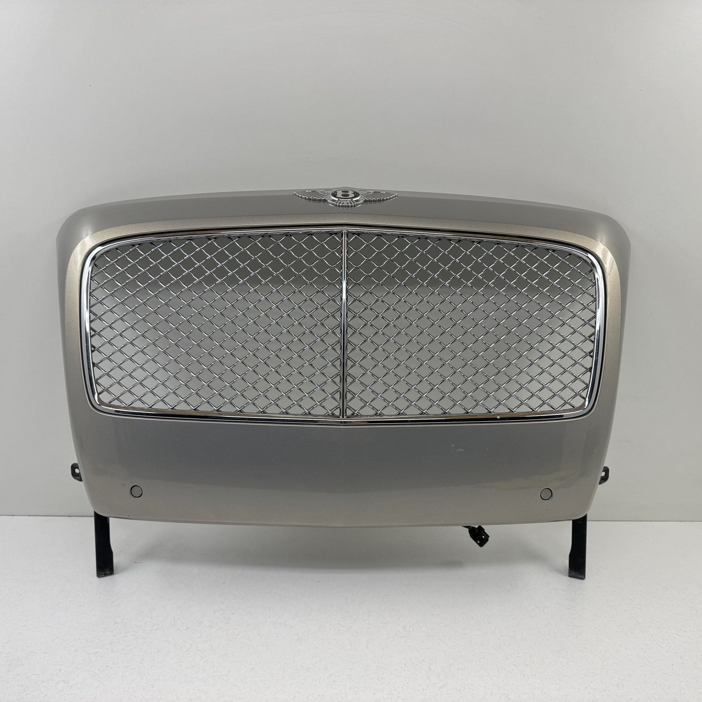 14-18 Bentley Flying Spur Front Hood Bumper Upper Radiator Grille Complete OEM