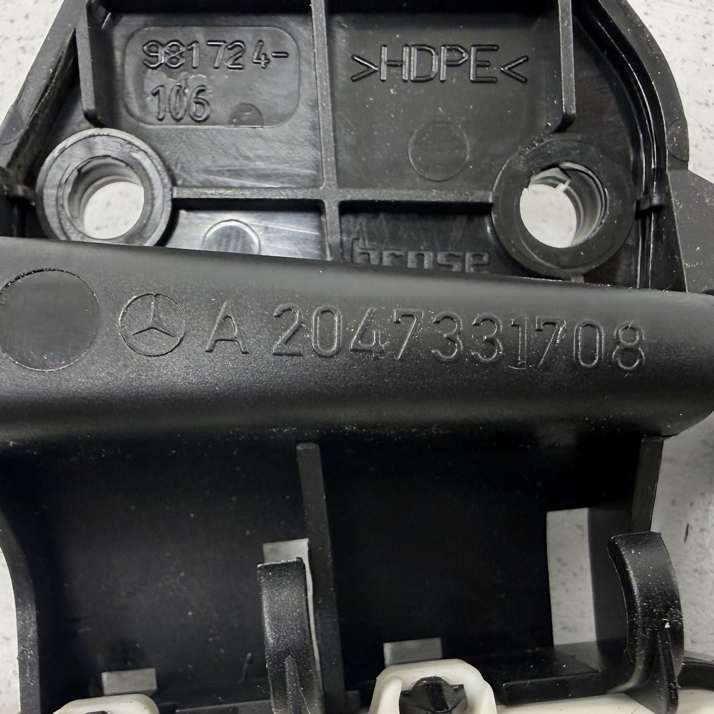 08-14 Mercedes W204 C250 Driver Left Rear Door Latch Lock Actuator OEM