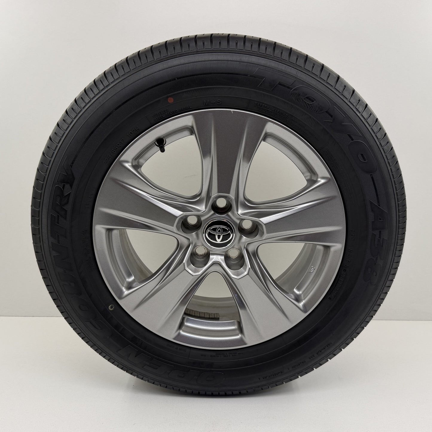 2022-2025 Toyota RAV4 Hybrid 17" 17x7 Wheel Rim W/ Tire 42611-42A30 Factory OEM