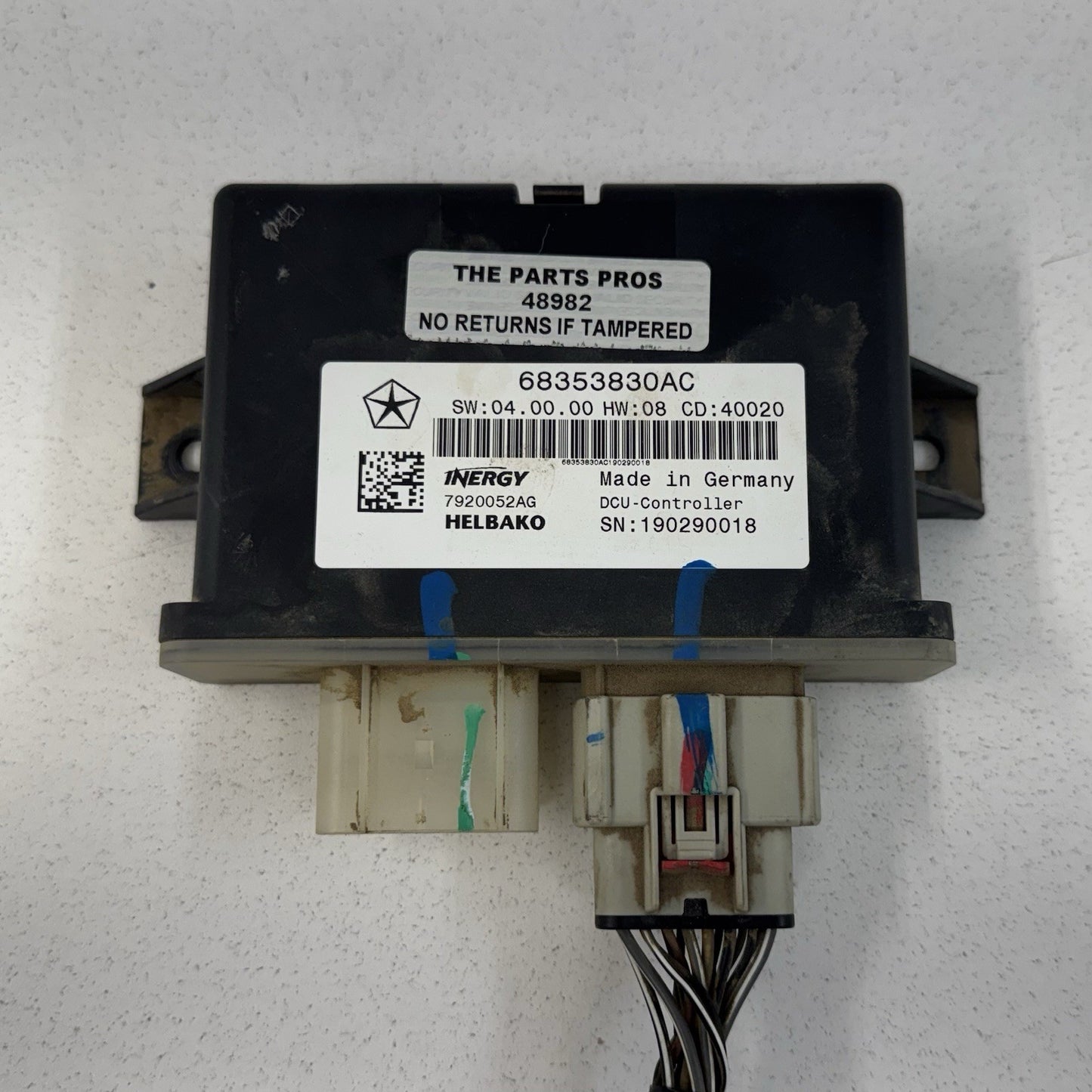 19-24 Ram 2500 3500 Diesel Exhaust Fluid Module W/ DEF System Wiring Harness OEM