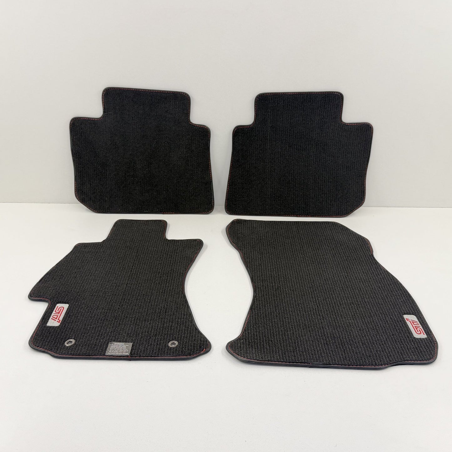 2015-2021 Subaru WRX STI Floor Mat Set Factory OEM