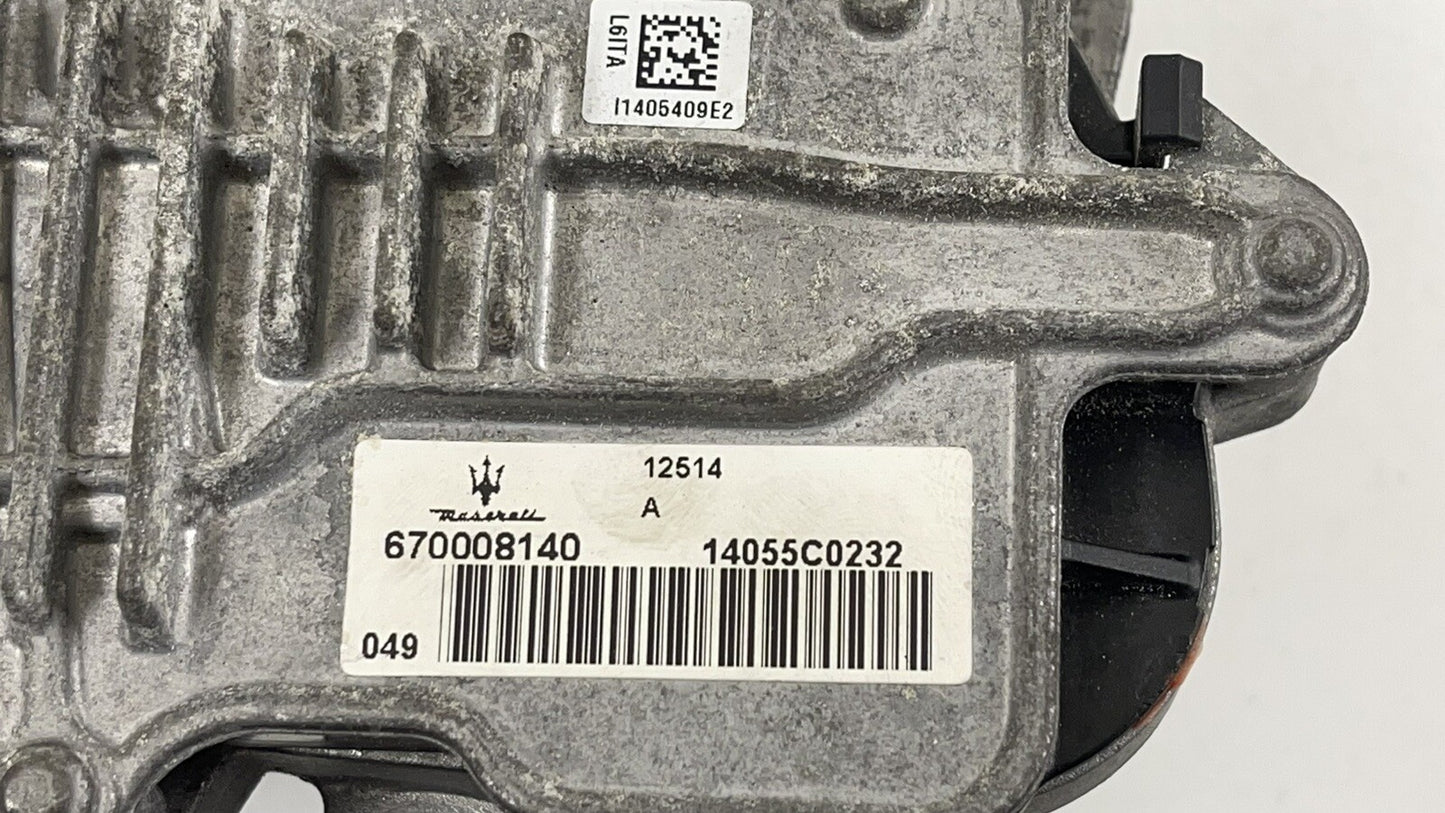 14-17 MASERATI GHIBLI S Q4 TRANSFER CASE ACTUATOR MODULE 670008140 OEM