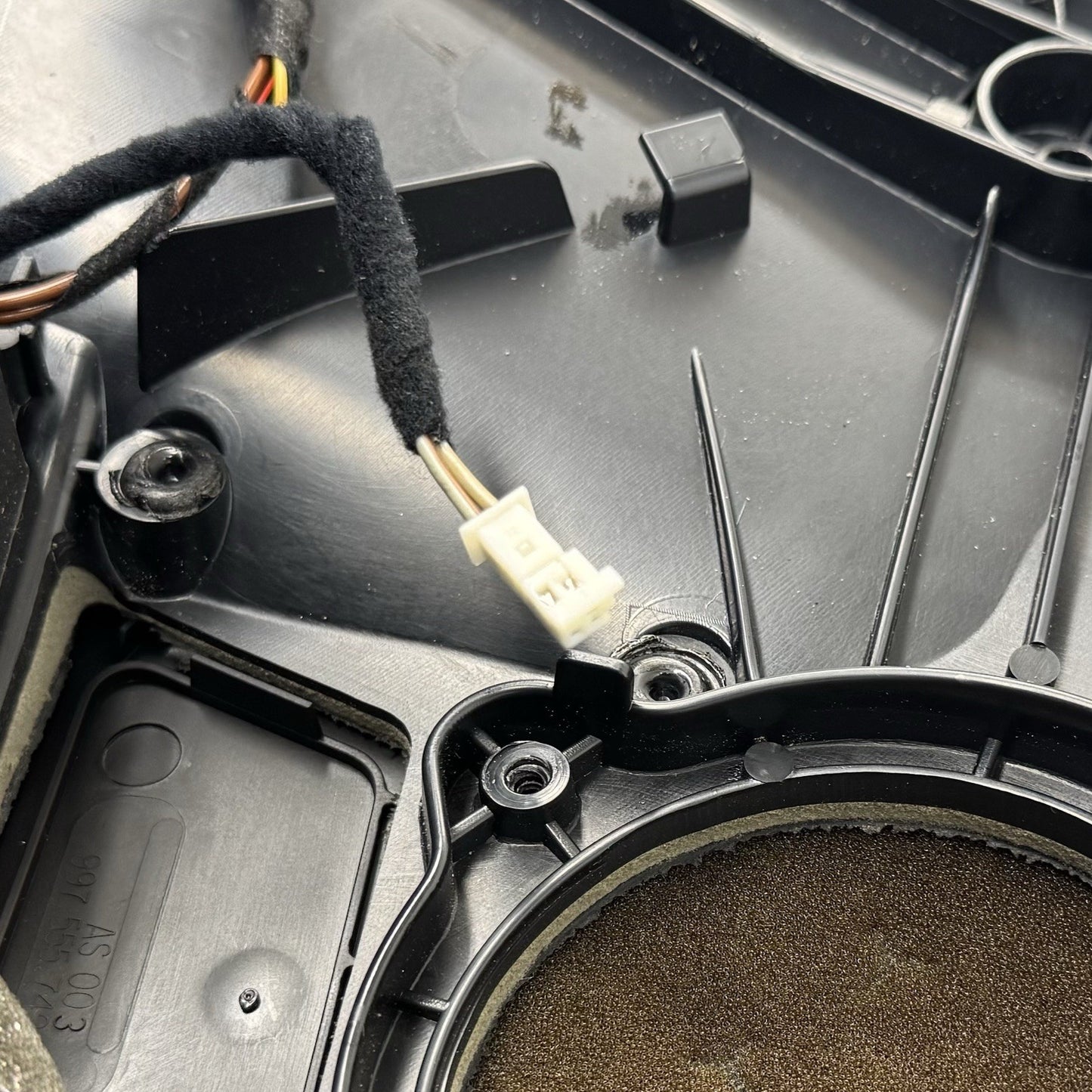 05-12 Porsche Boxster Cayman 987 Right Interior Door Panel Cover Trim OEM