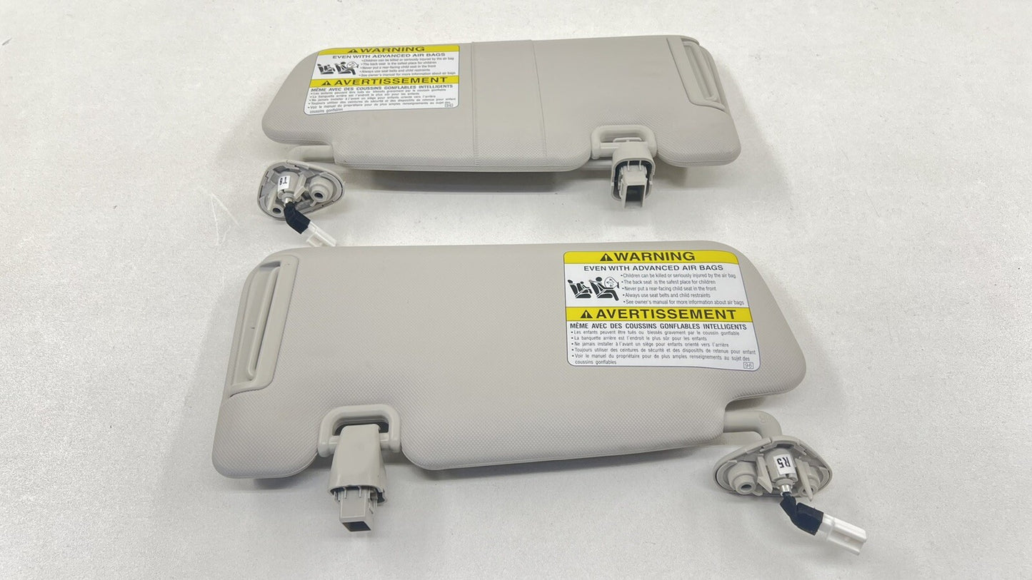 24-26 Subaru Crosstrek Sunvisor Sun Visor Shade Pair Left & Right OEM