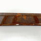 13-18 BENTLEY FLYING SPUR DRIVER LEFT REAR DOOR PANEL UPPER WOOD GRAIN TRIM OEM