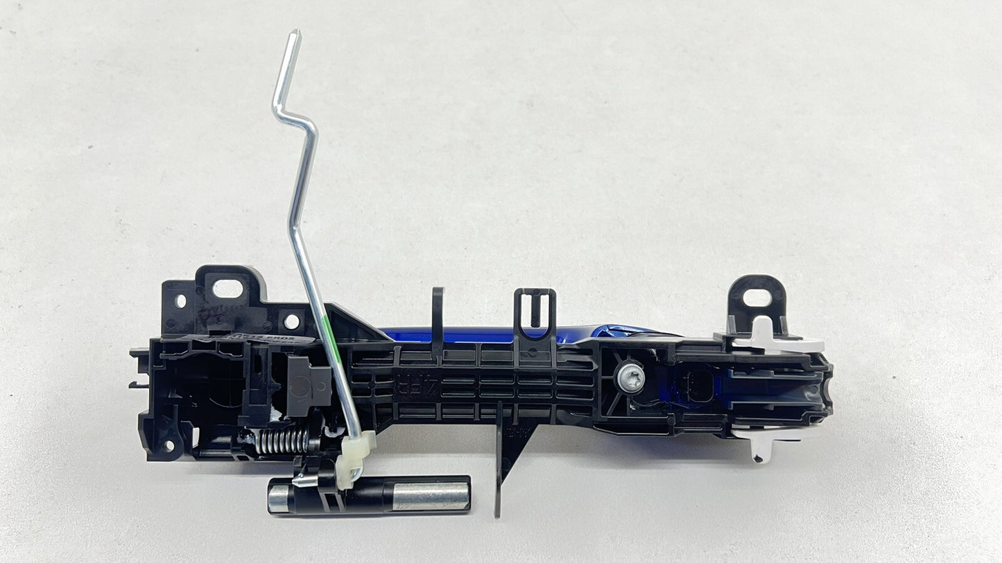 15-19 LEXUS RC F PASSENGER RIGHT EXTERIOR DOOR HANDLE ASSEMBLY BLUE OEM