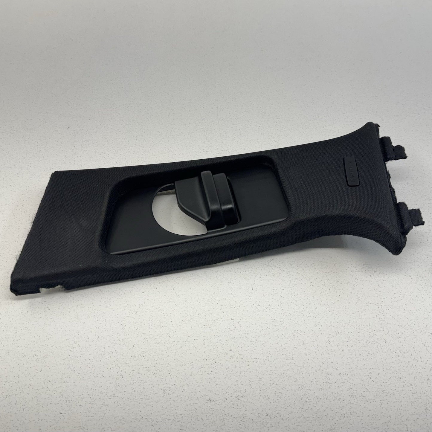 08-14 Mercedes W204 C250 Driver Left Upper B Pillar Trim Cover Black OEM