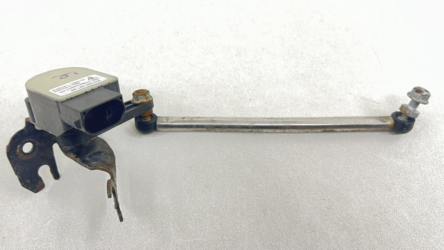 10-16 PORSCHE PANAMERA LEFT REAR HEADLIGHT HEIGHT SUSPENSION LEVEL SENSOR OEM