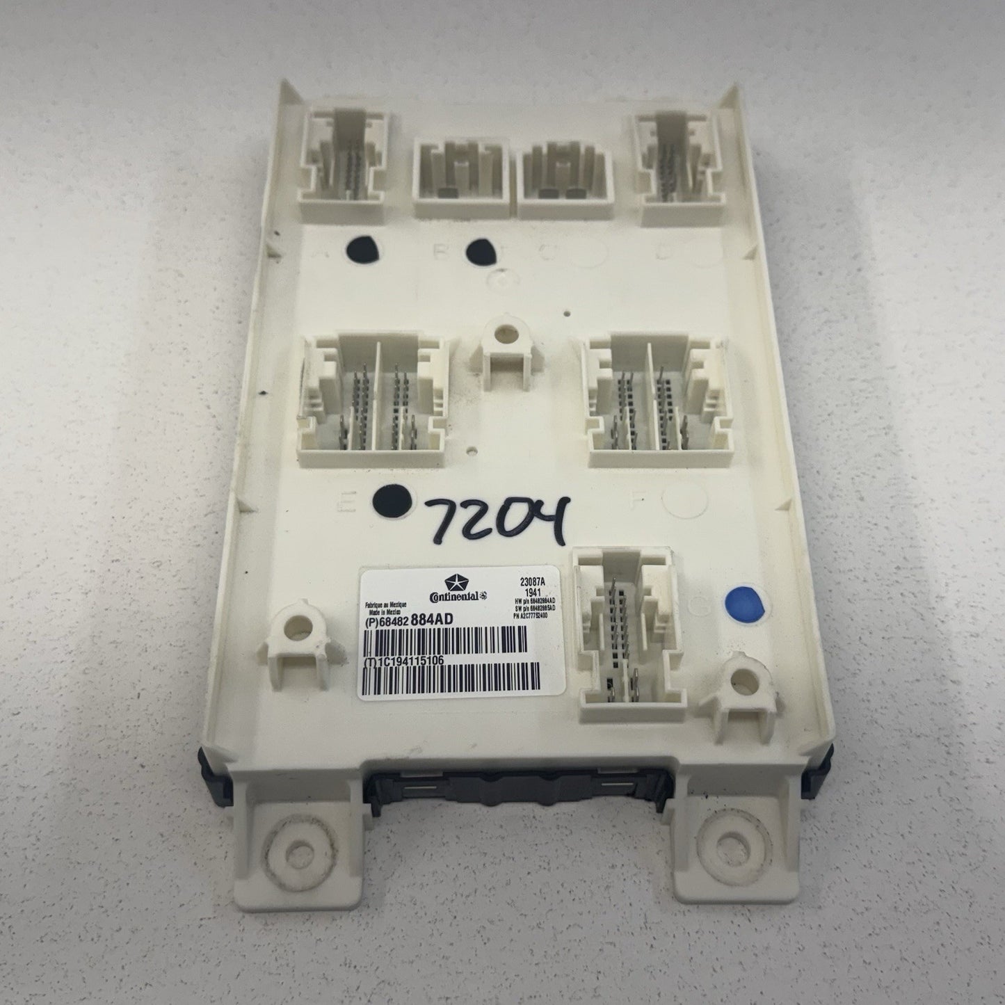 2021 Ram 2500 3500 Laramie Body Control Module BCM BCU 68482884AD OEM